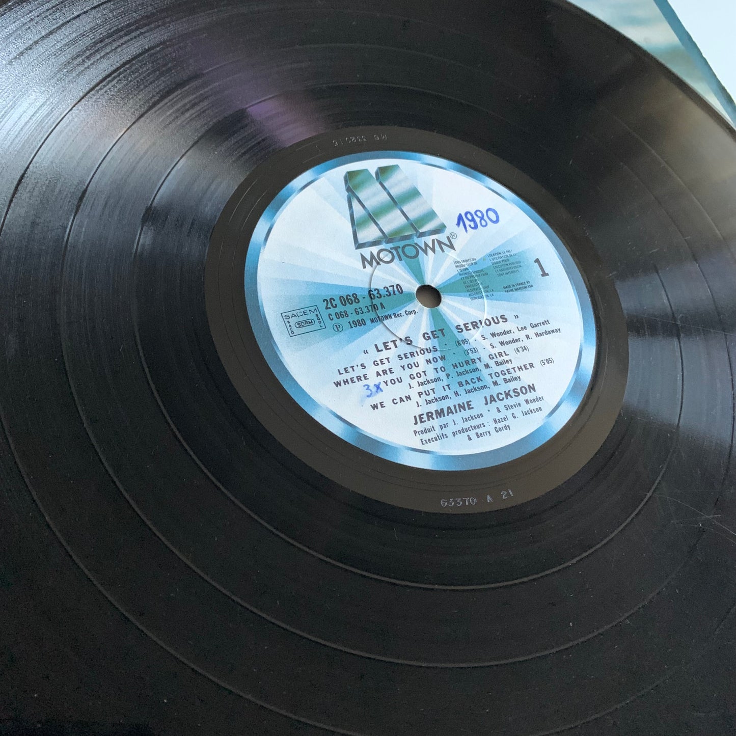 Jermaine Jackson - Let's Get Serious - LP 1980 Occasion