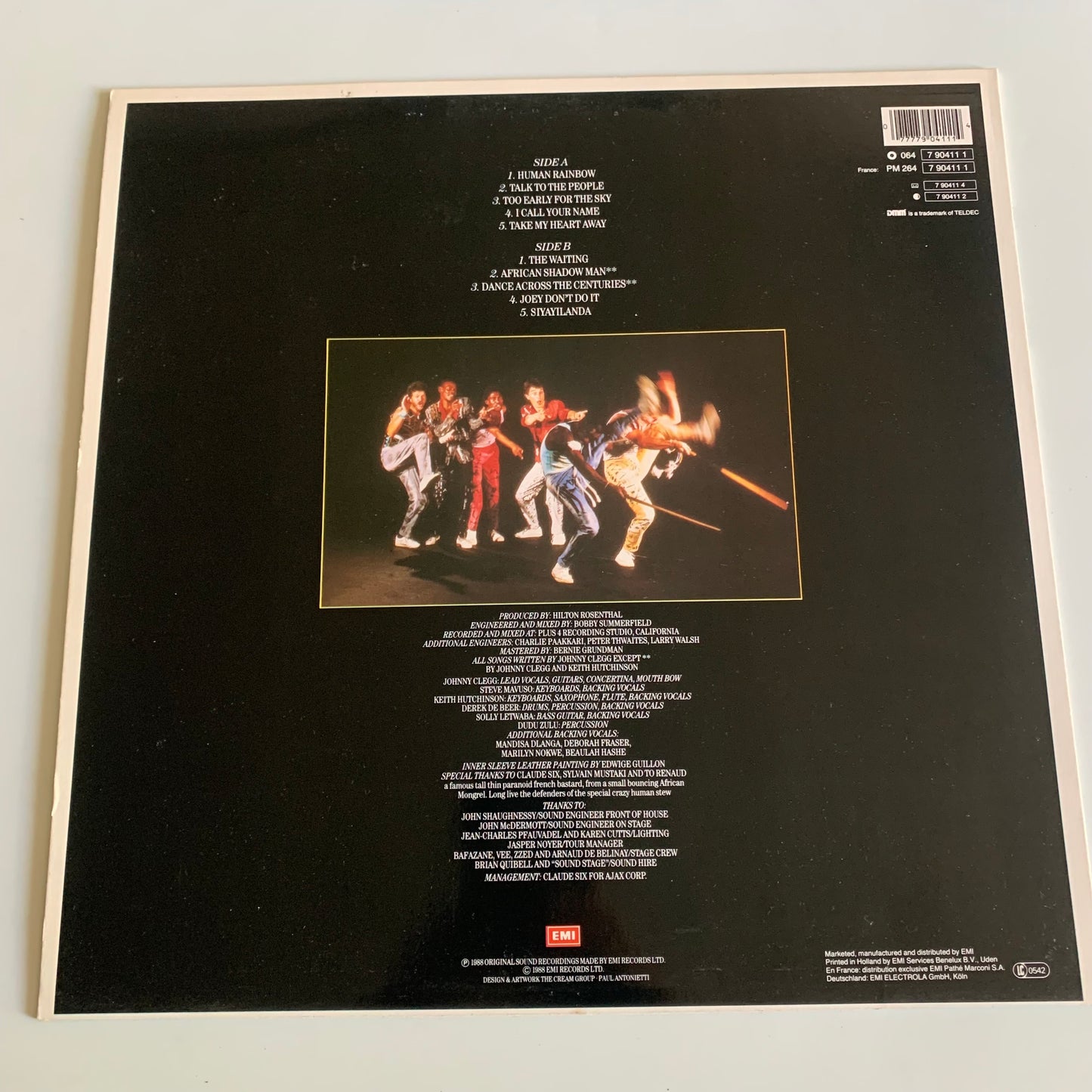 Johnny Clegg & Savuka - Shadow Man - LP 1988 Occasion