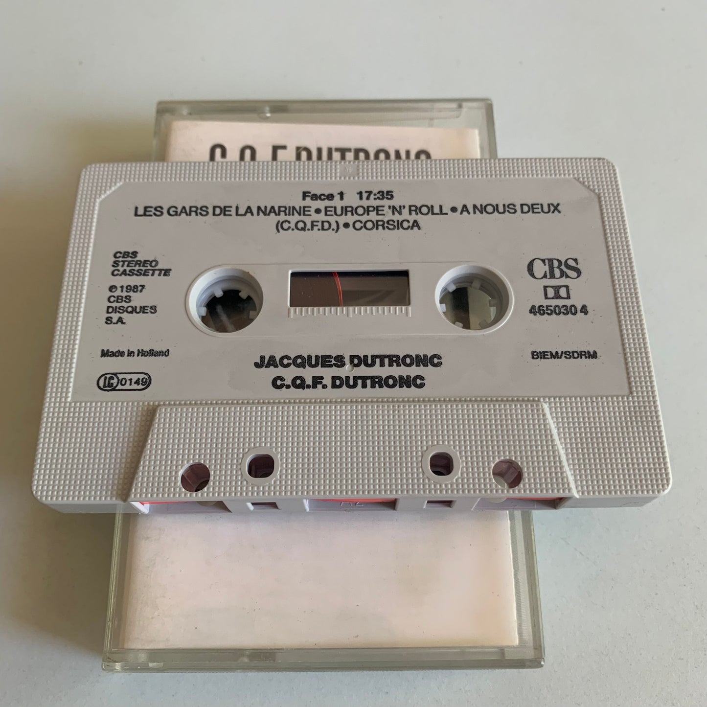 Jacques Dutronc - C.Q.F.Dutronc - 1989 Occasion