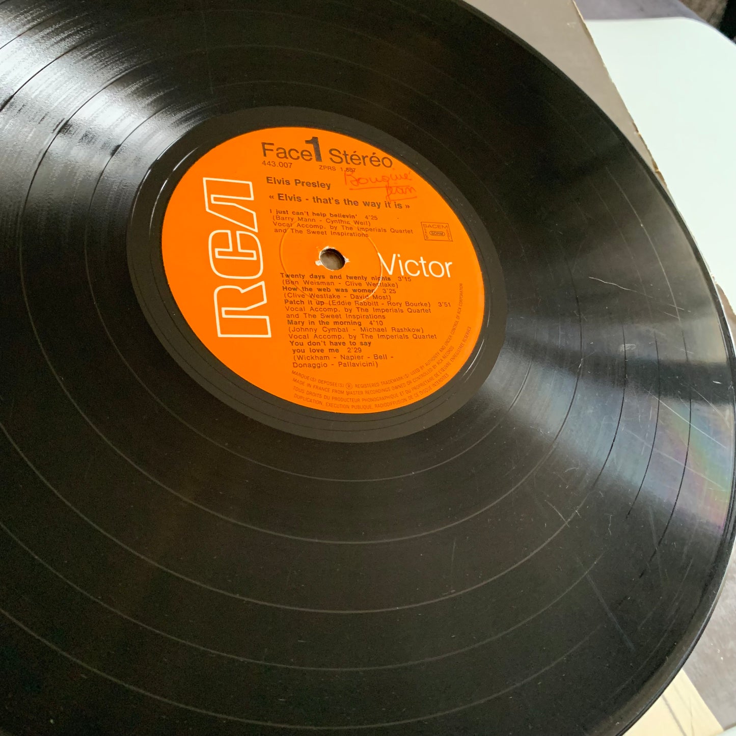 Elvis Presley - Elvis - That's The Way It Is - LP 1971 Occasion