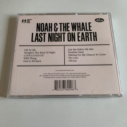 CD - Noah & The Whale - Last Night On Earth - 2011 Occasion