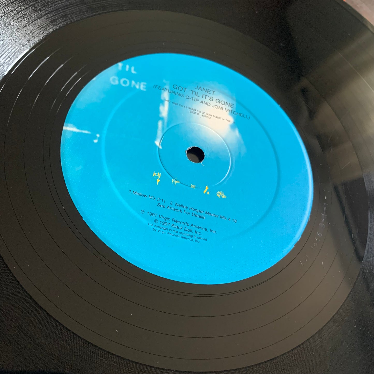 Janet Jackson - Q-Tip - Joni Mitchell - Got 'Til It's Gone - Single 1997