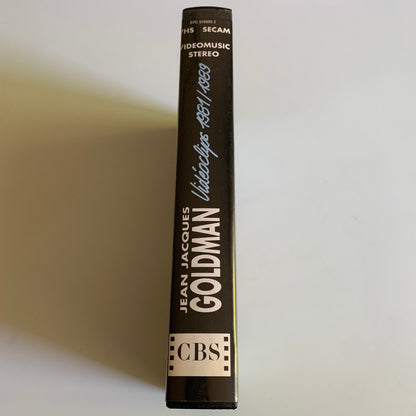 Jean-Jacques Goldman - Videoclips 1981/1989 - VHS 1989 Occasion