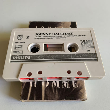 Johnny Hallyday - Ça Ne Change Pas Un Homme - Single 1991 Occasion