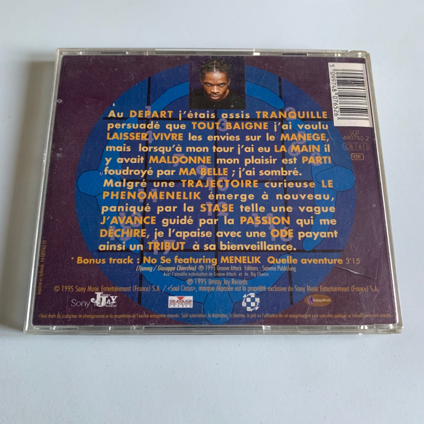 CD - Menelik & La Tribu - Phénoménélik - 1995