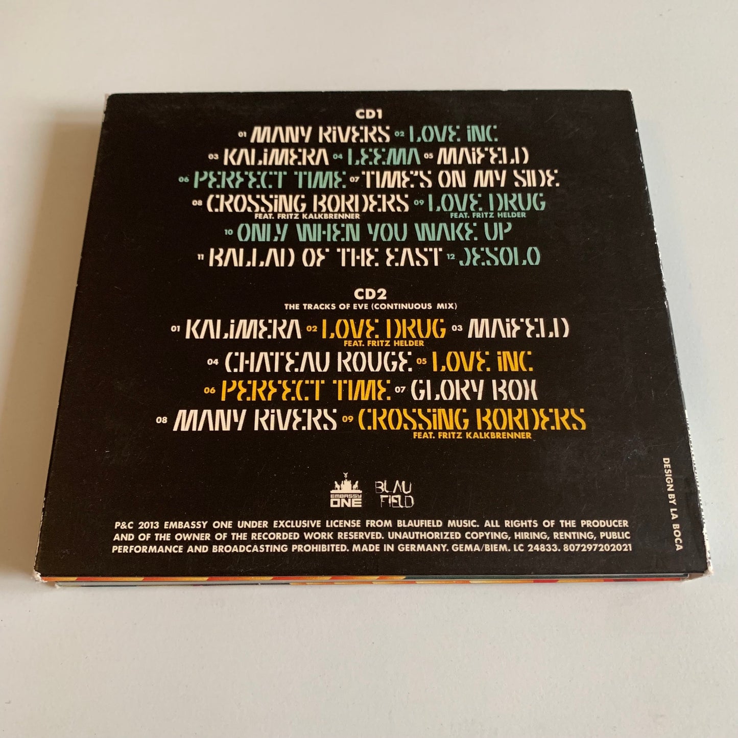 CD - Booka Shade - Eve - 2013 Occasion