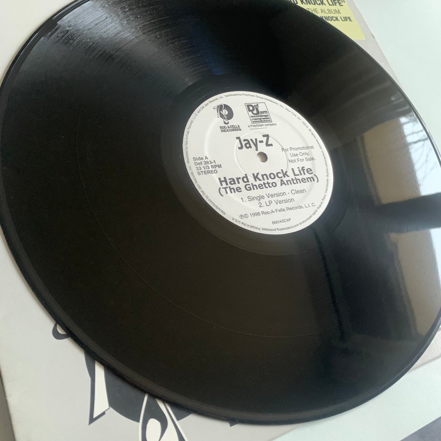 Jay-Z - Hard Knock Life (The Ghetto Anthem) - Single Promo 1998