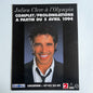 Affiche Originale Concert Julien Clerc 1994 - Page de Magazine 30x23cm