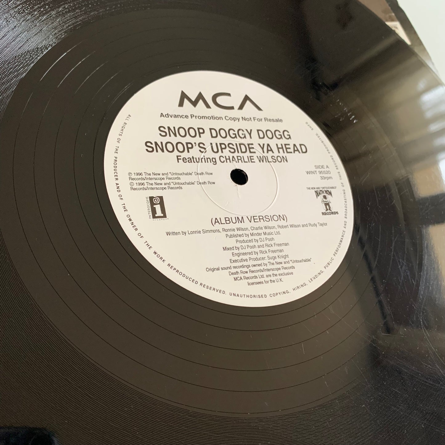 Snoop Doggy Dogg - Charlie Wilson - Snoop's Upside Ya Head - Maxi 1996 Occasion