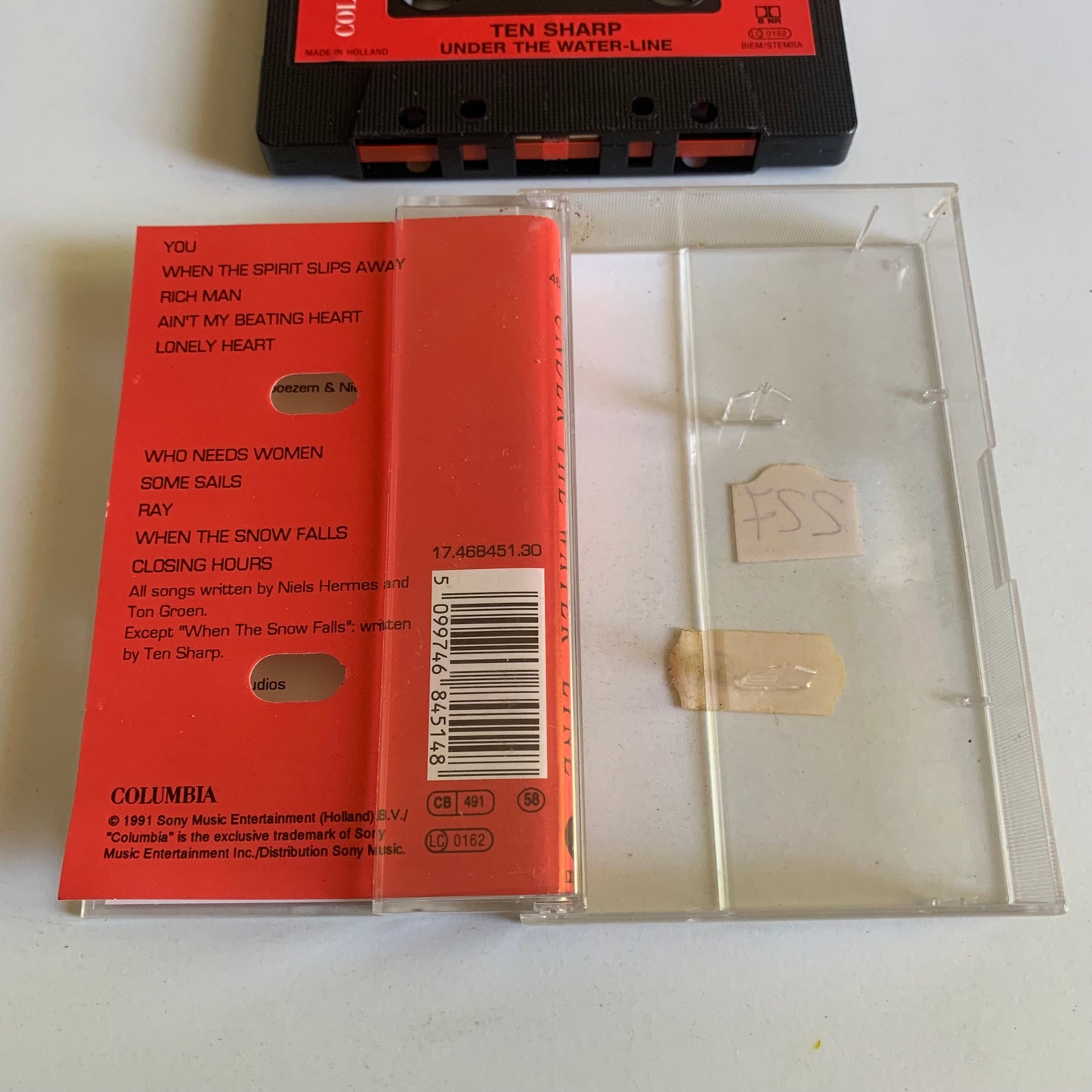 Ten Sharp - Under The Water-Line - 1991 Occasion