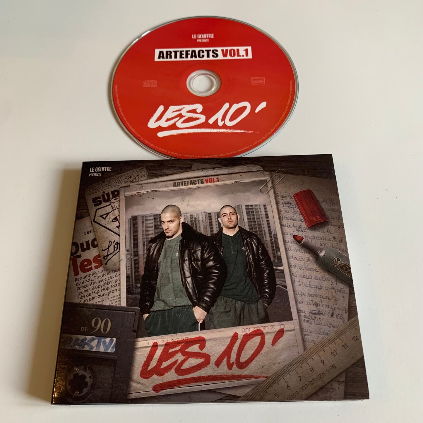 CD Dédicacé - Les 10' - Artefacts Vol.1 - 2017
