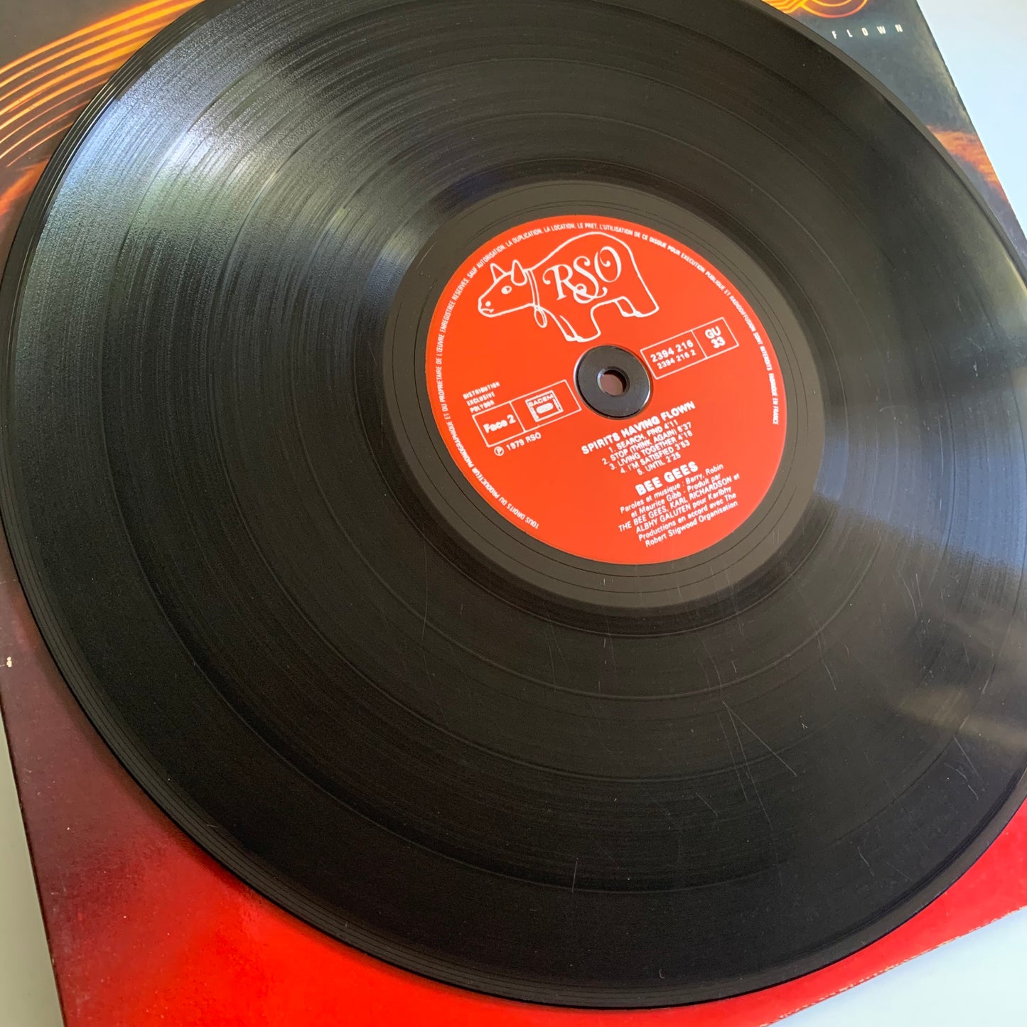 Bee Gees - Spirits Having Flown - LP 1979 Occasion