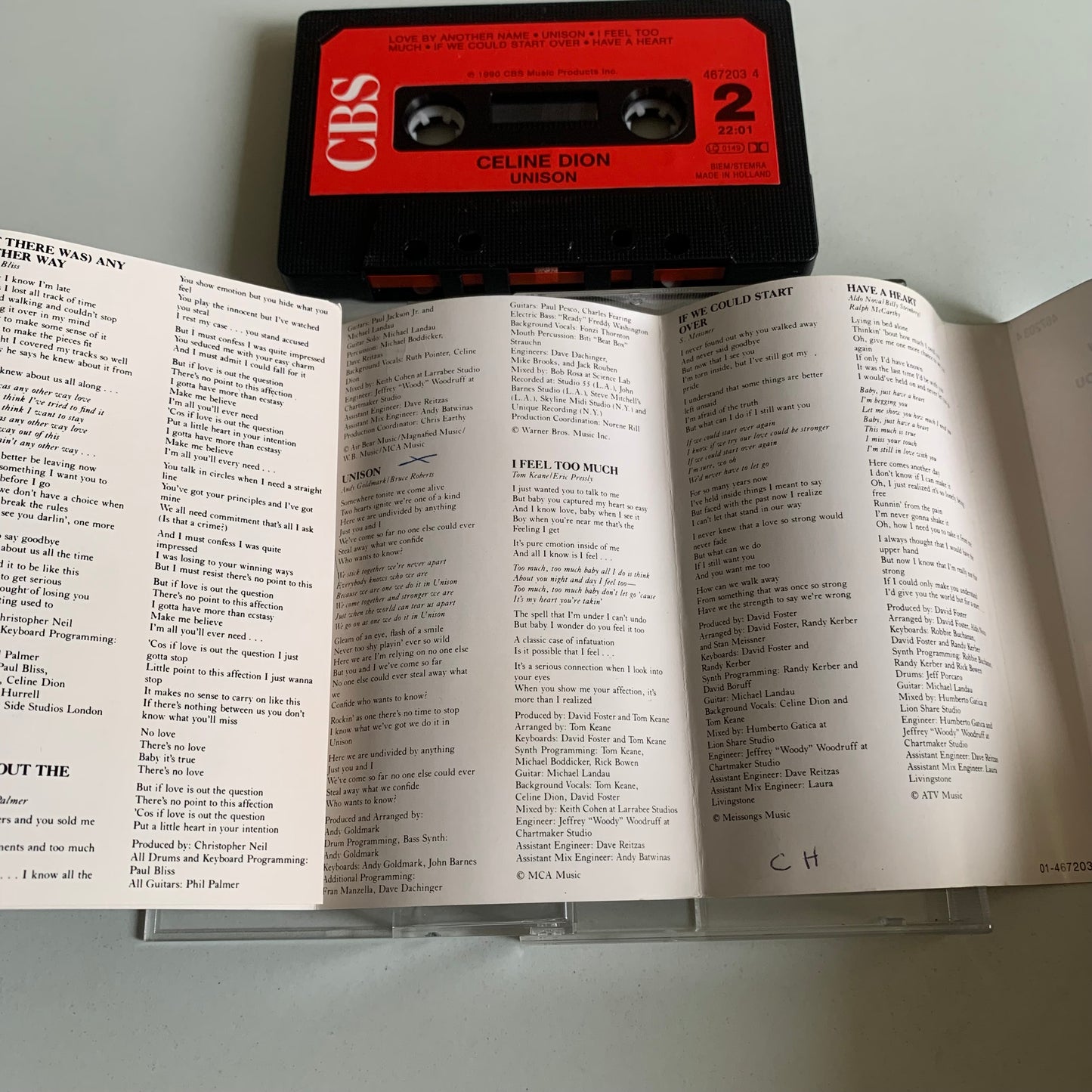 Celine Dion - Unison - 1990 Occasion