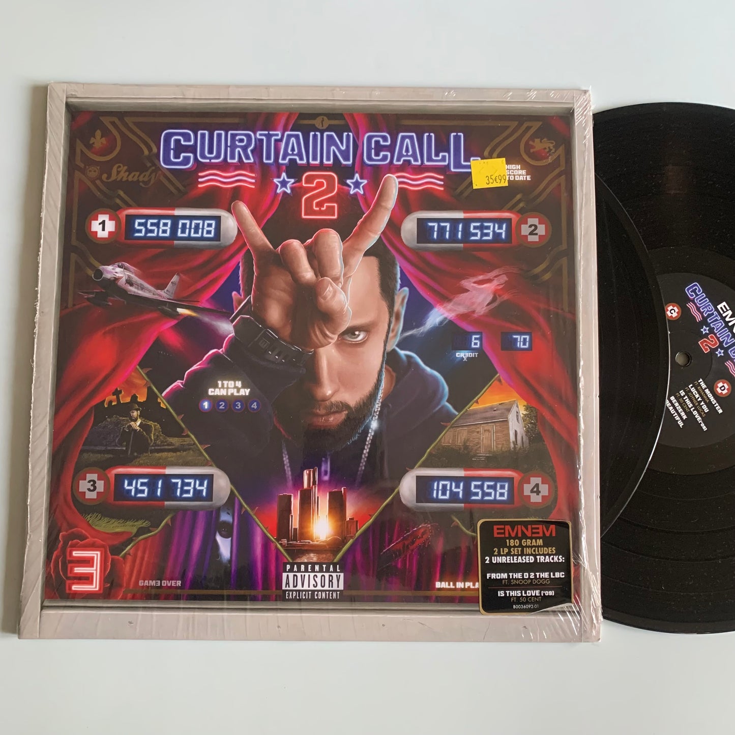 Eminem - Curtain Call 2 - Double LP 2022 Occasion