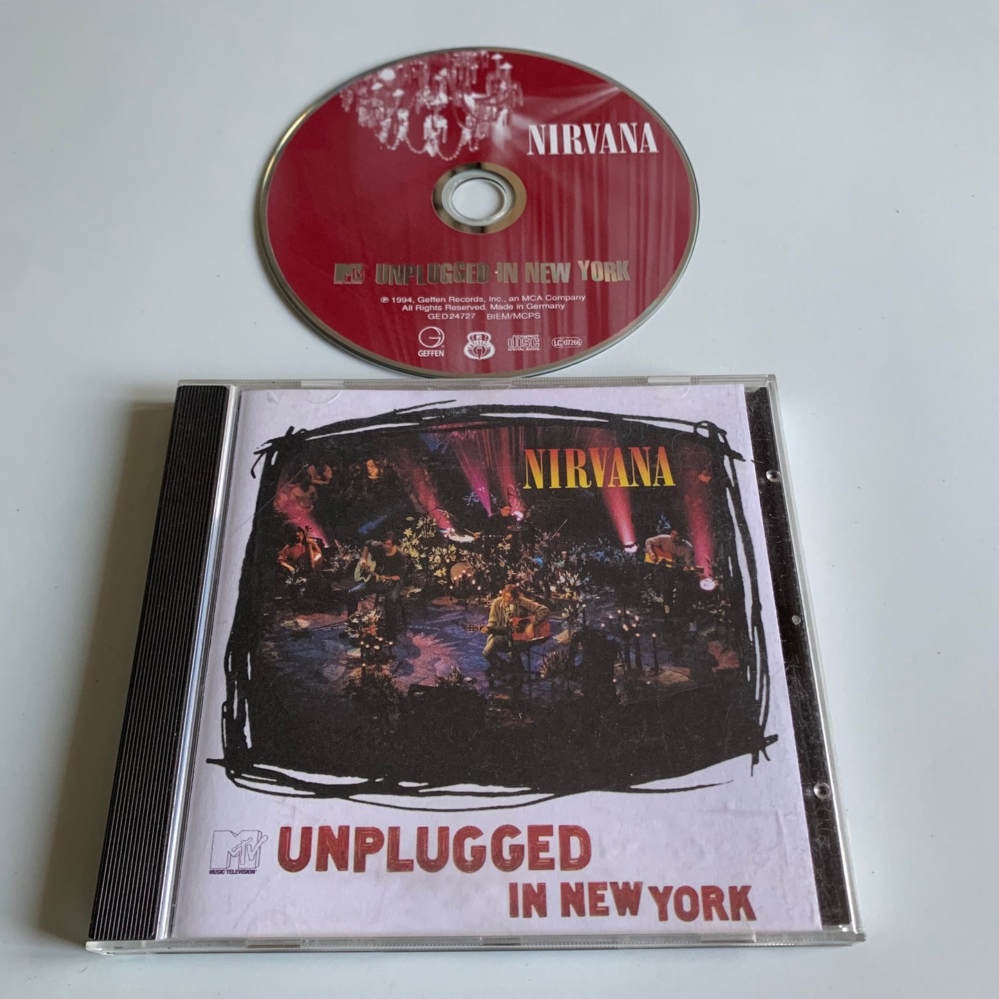 CD - Nirvana - MTV Unplugged in New York - 1994