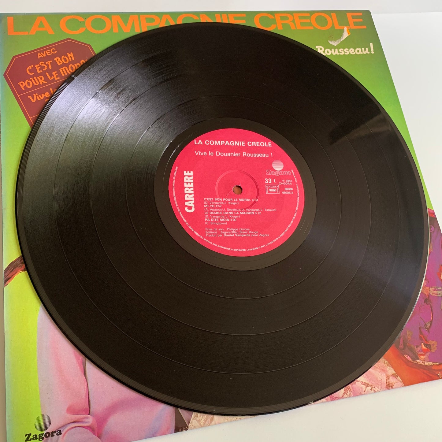 La Compagnie Creole - Vive Le Douanier Rousseau - LP 1983 Occasion