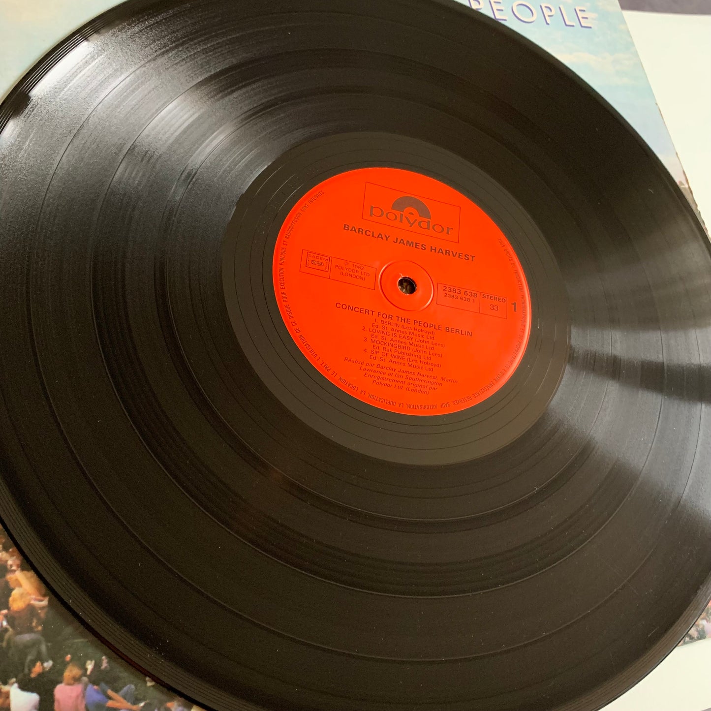 Barclay James Harvest - Berlin (A Concert For The People) - LP 1982 Occasion