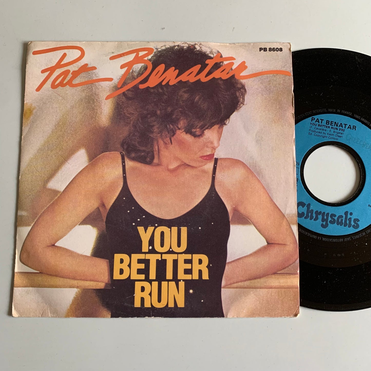 Pat Benatar - You Better Run - Single 1980 Occasion