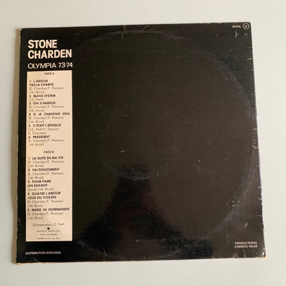 Stone Charden - L'Amour Pas La Charité (Olympia 73-74) - LP 1974