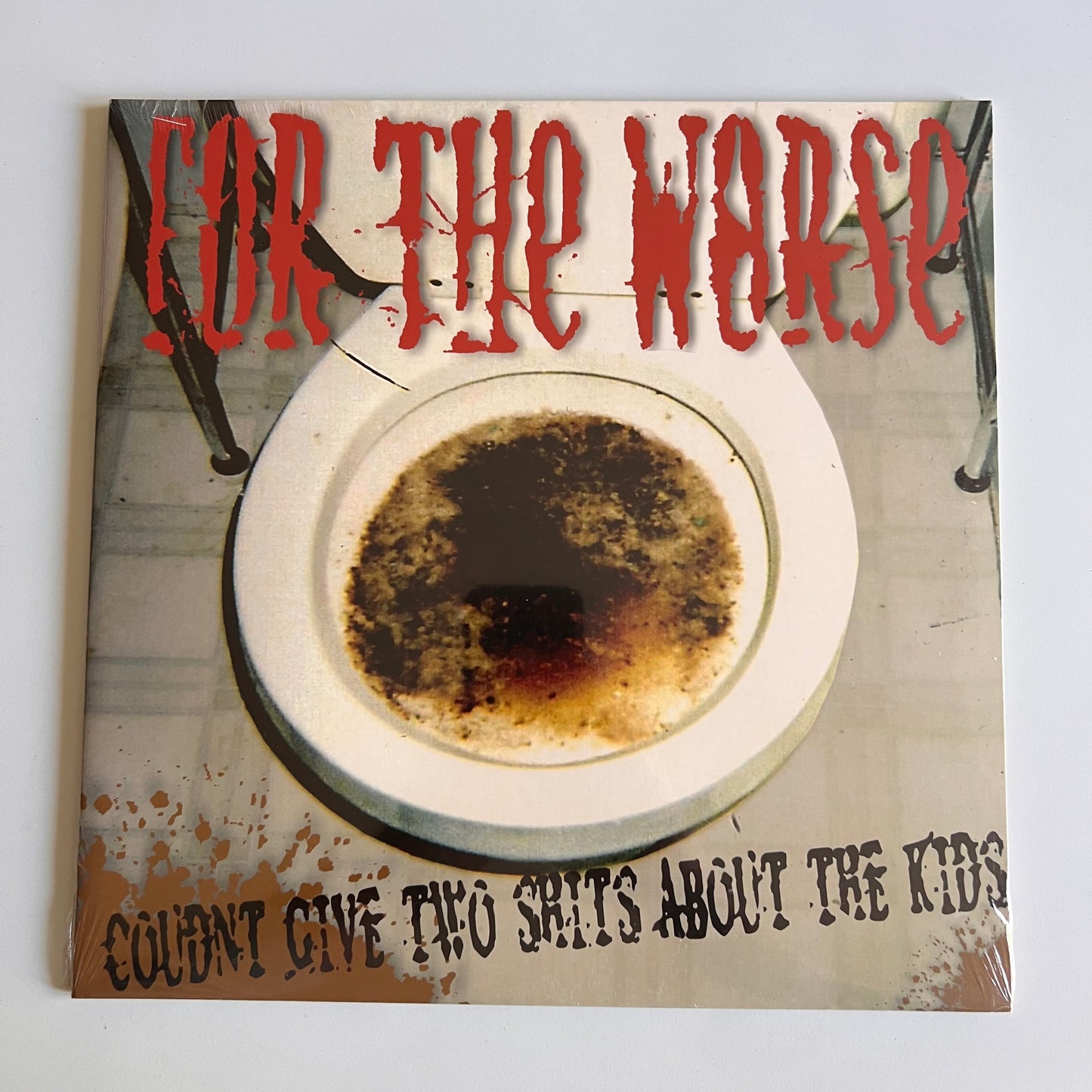 For The Worse - Coudnt Give Two Shits About The Kids - LP 2006 Neuf