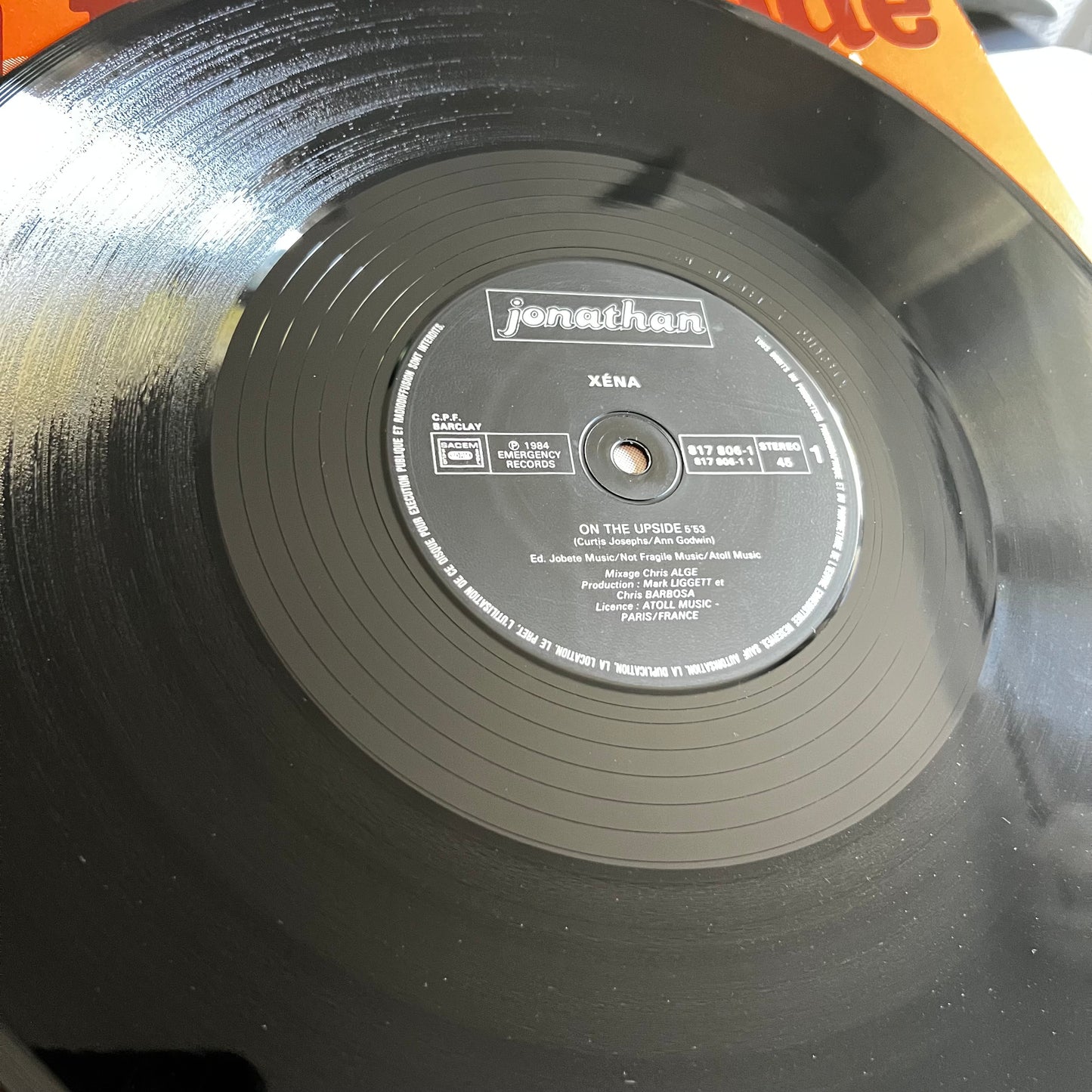 Xena - On The Upside - Maxi 1984