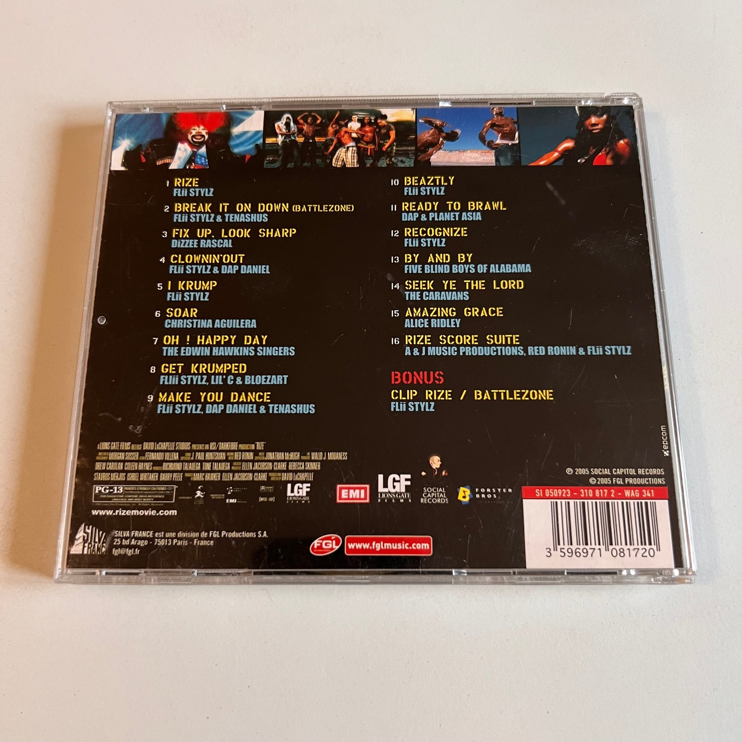 CD - Rize - Bande Originale Du Film - 2005