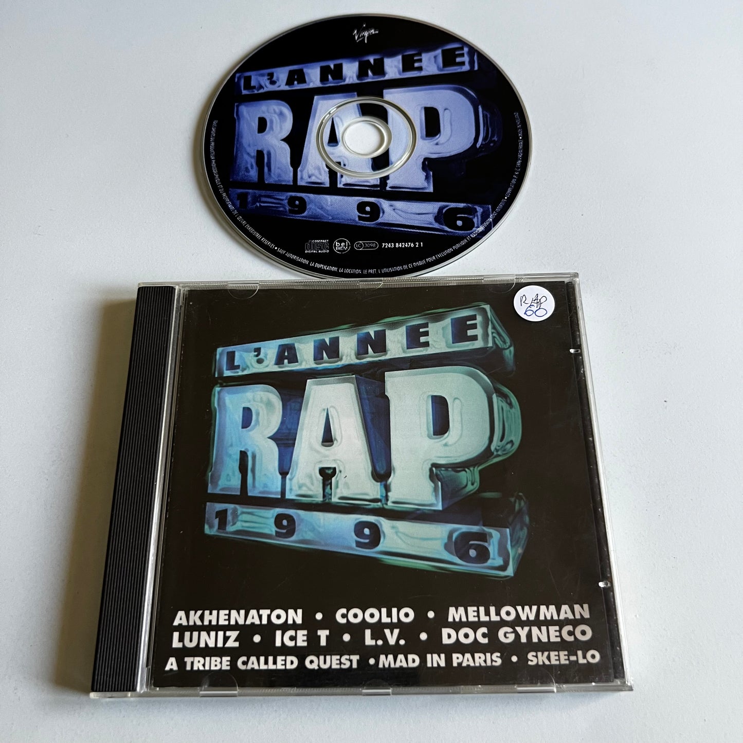 CD - Compilation - L'Année Rap 1996