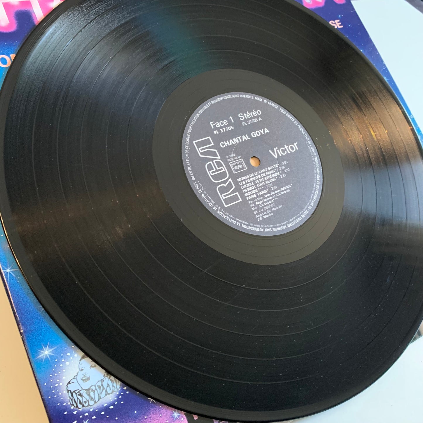 Chantal Goya - Monsieur le Chat Botté - LP 1982 Occasion