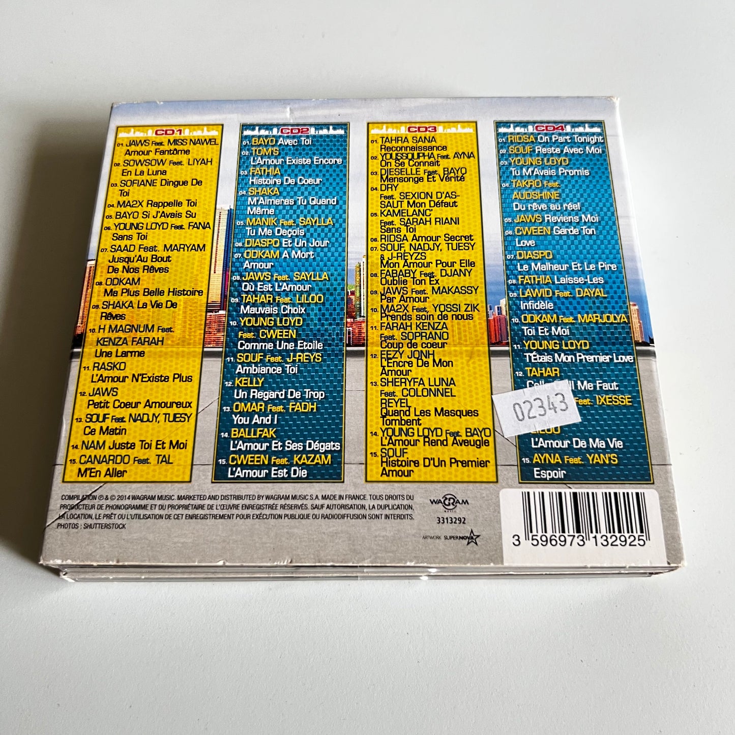 CD - Compilation - Rap Love The Best Of - 2014