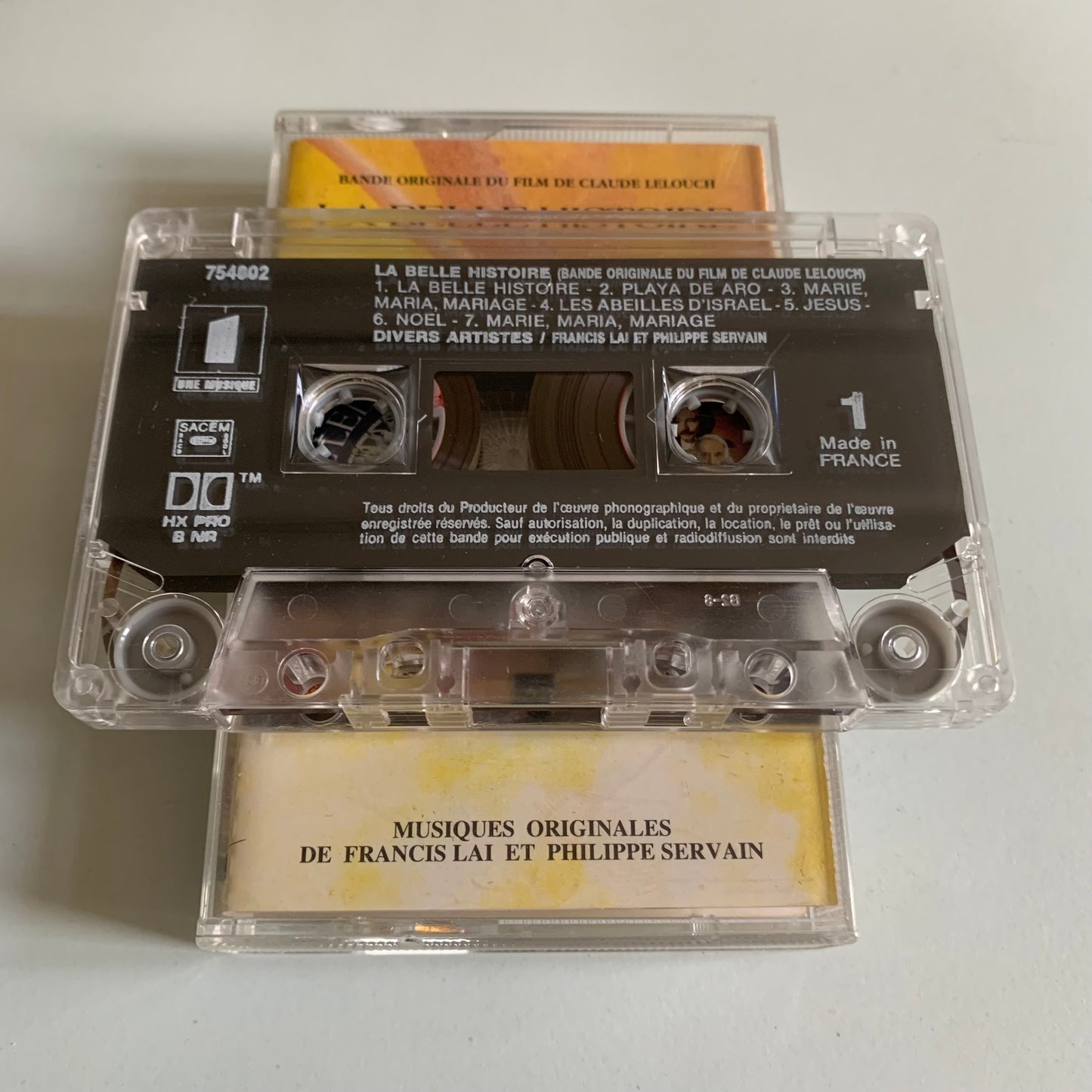 La Belle Histoire - Bande Originale du Film de Claude Lelouch - 1991 Occasion