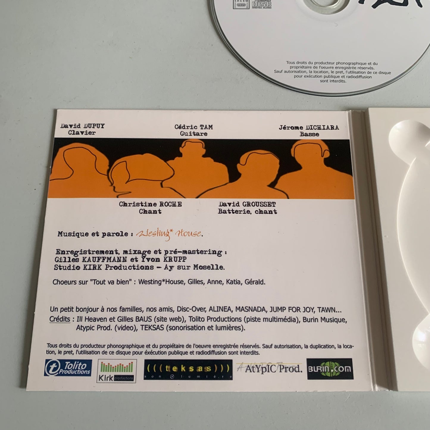 CD - Westing House - Novi - 2004 Occasion