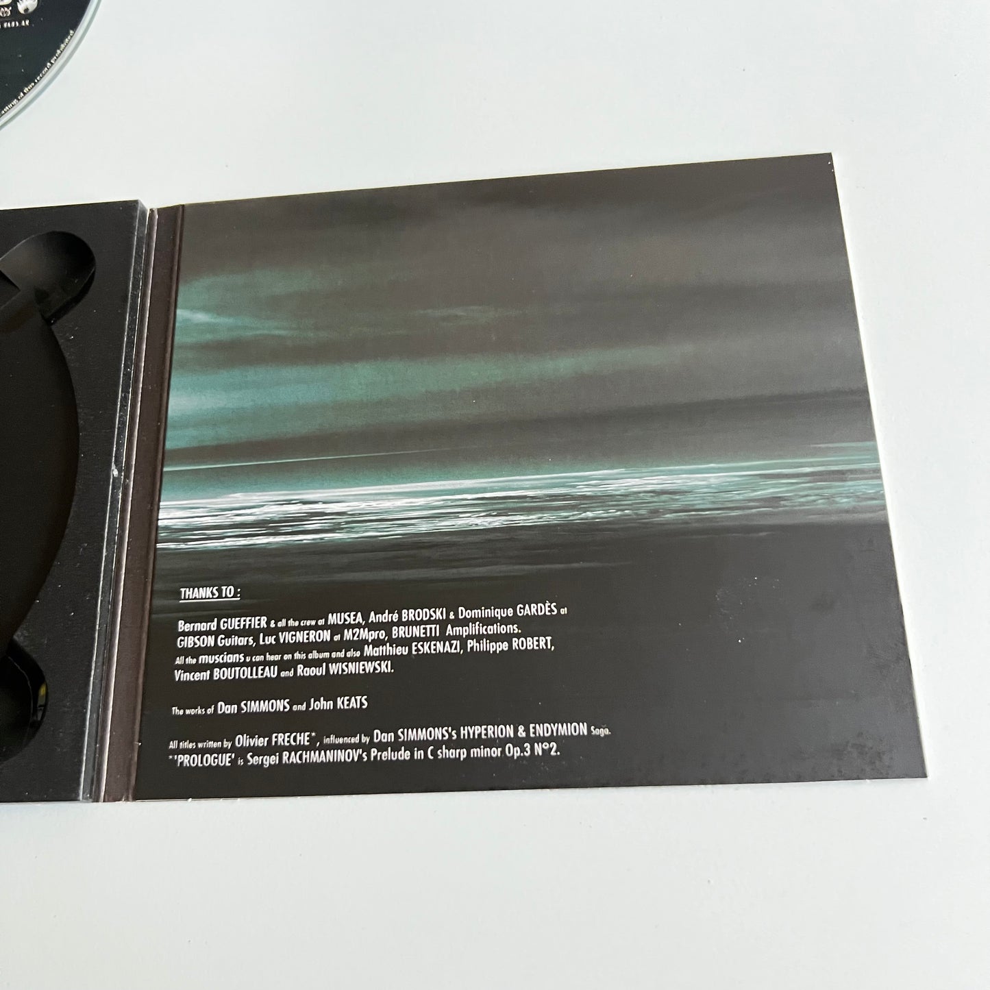 CD Dédicacé - Hyperion - The Cantos - 2006