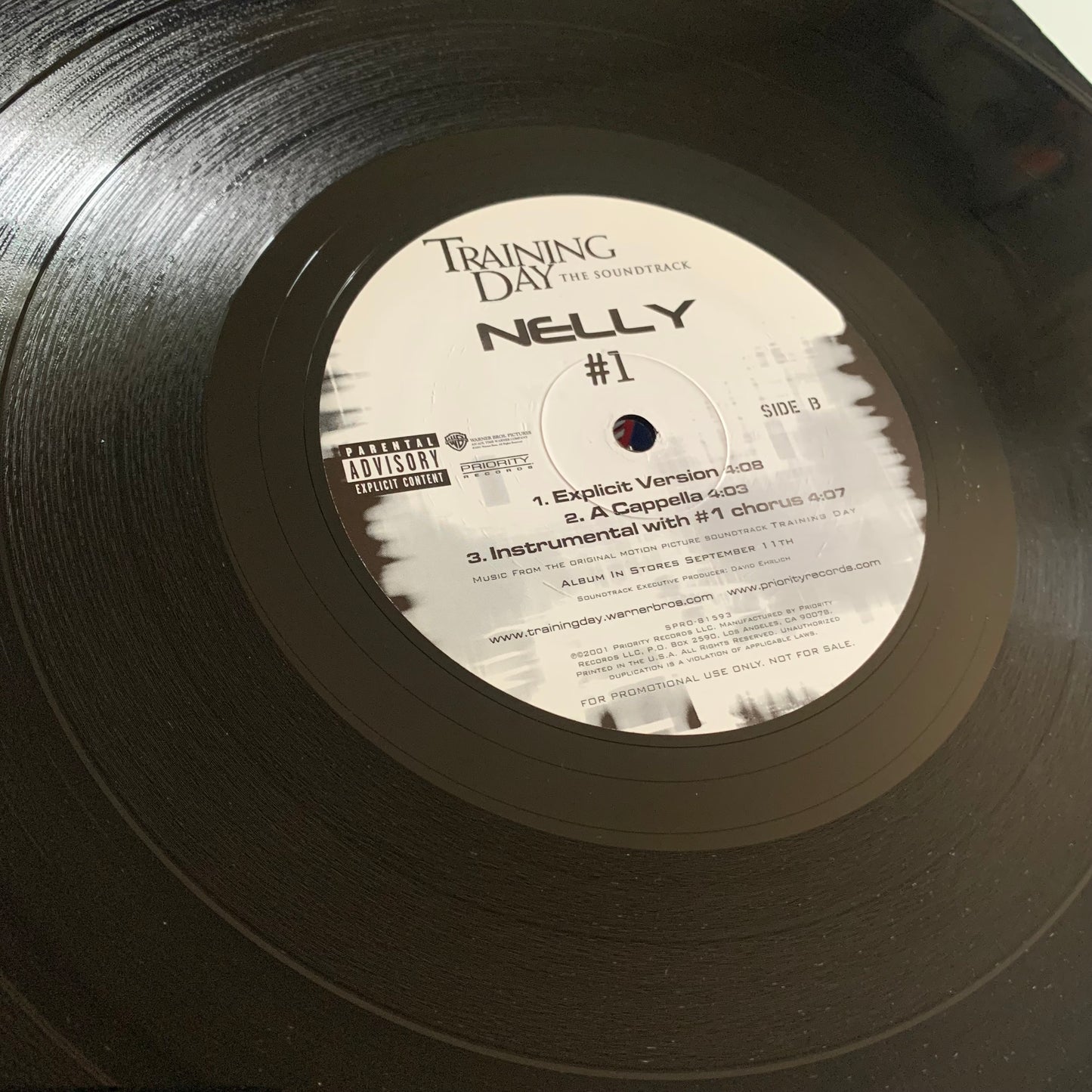 Nelly - Training Day - Soundtrack - Maxi Promo 2001 Occasion