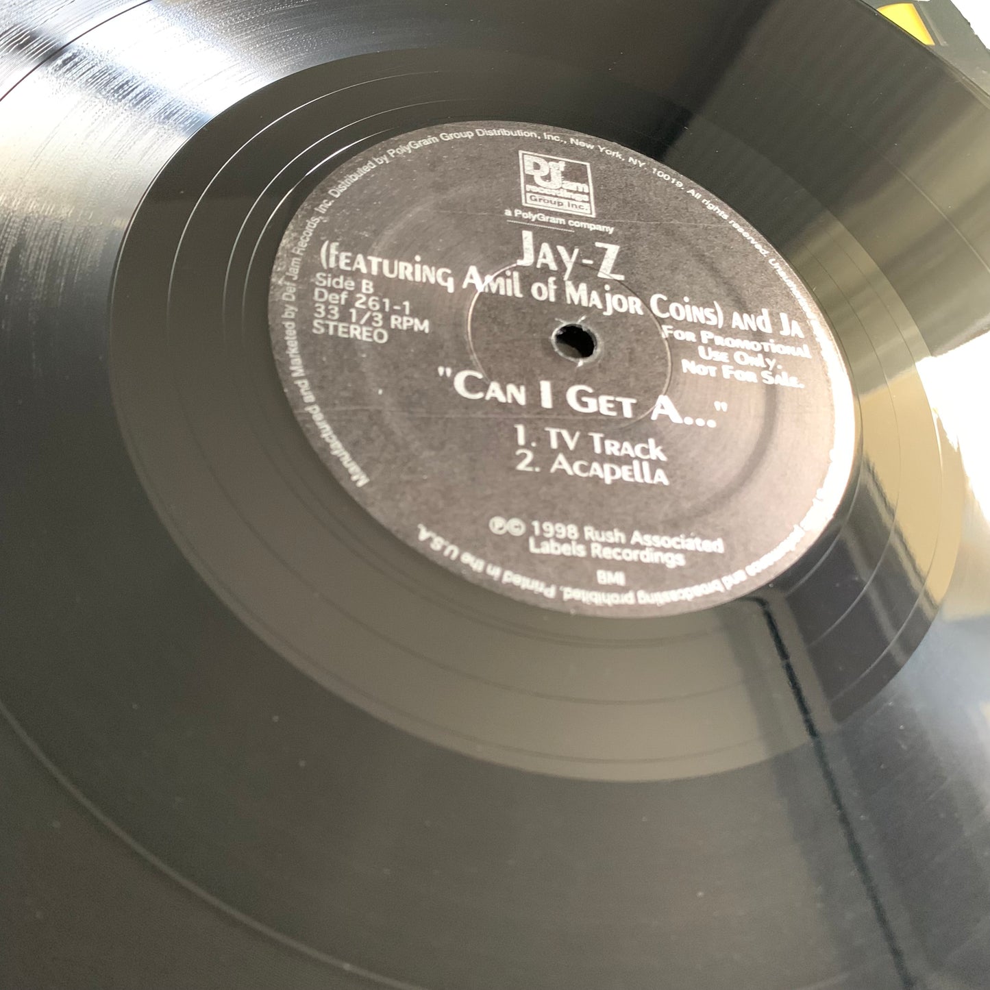 Jay-Z - Amil Of Major Coins - Ja - Can I Get A - Rush Hour - Single Promo 1998