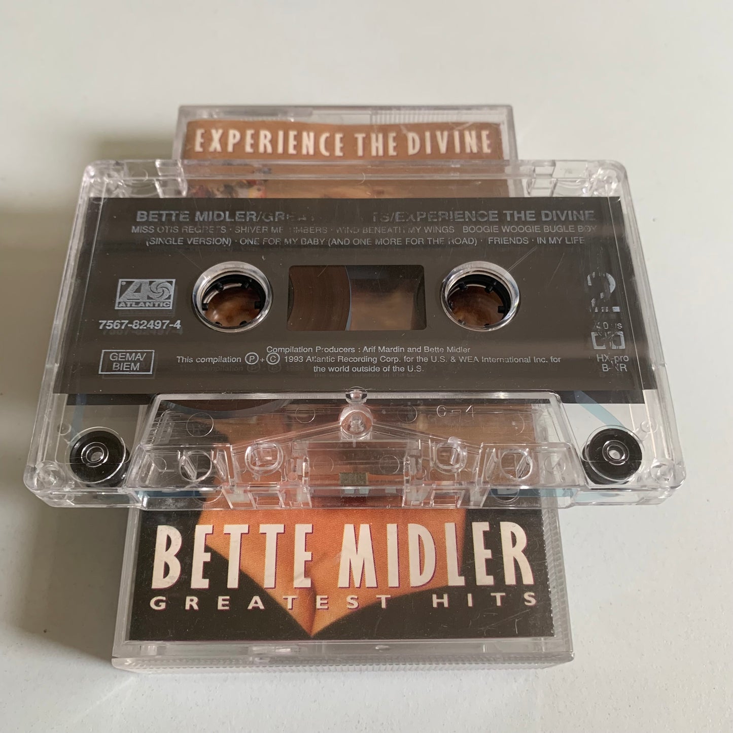 Bette Midler - Experience The Divine Bette Midler Greatest Hits - 1993 Occasion