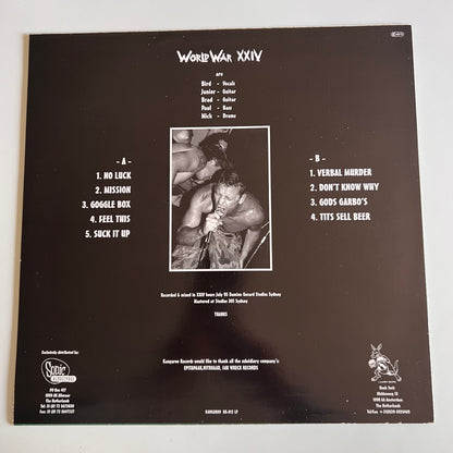 World War XXIV - No Luck - LP 1995
