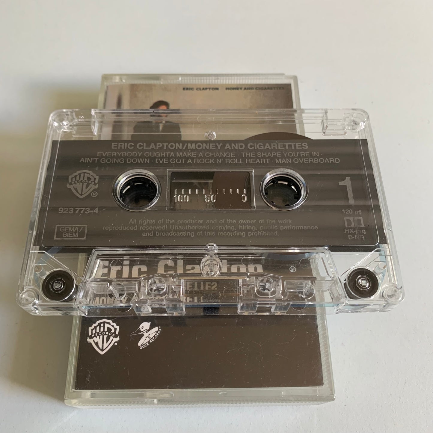 Eric Clapton - Money And Cigarettes - 1983 Occasion