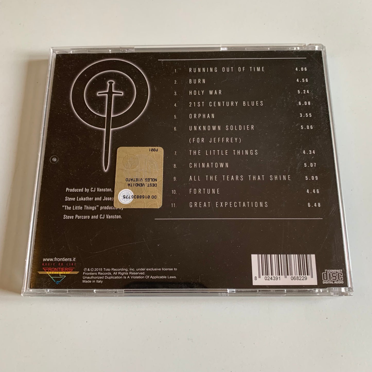 CD - Toto - Toto XIV - 2015 Occasion