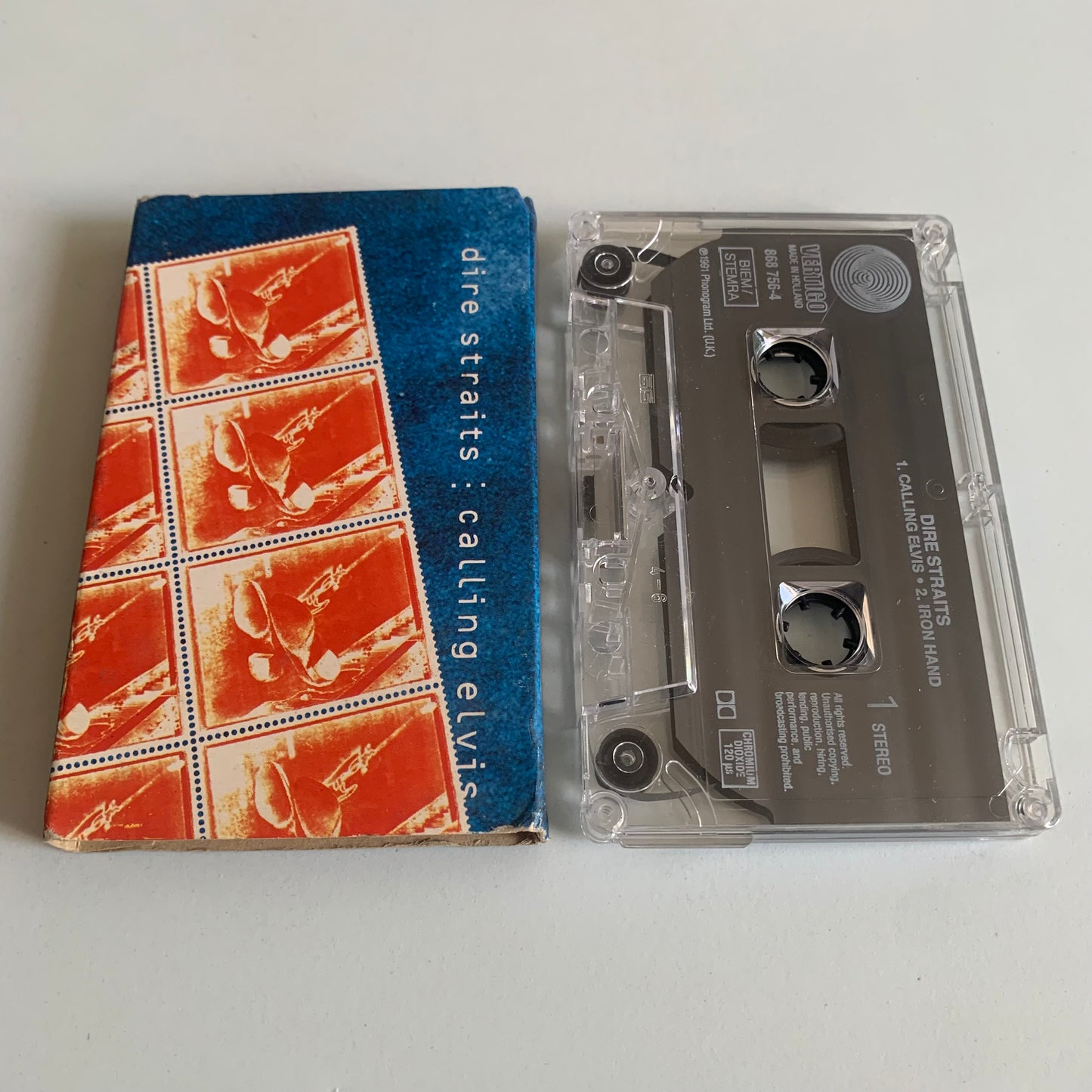 Dire Straits - Calling Elvis - Single 1991 Occasion