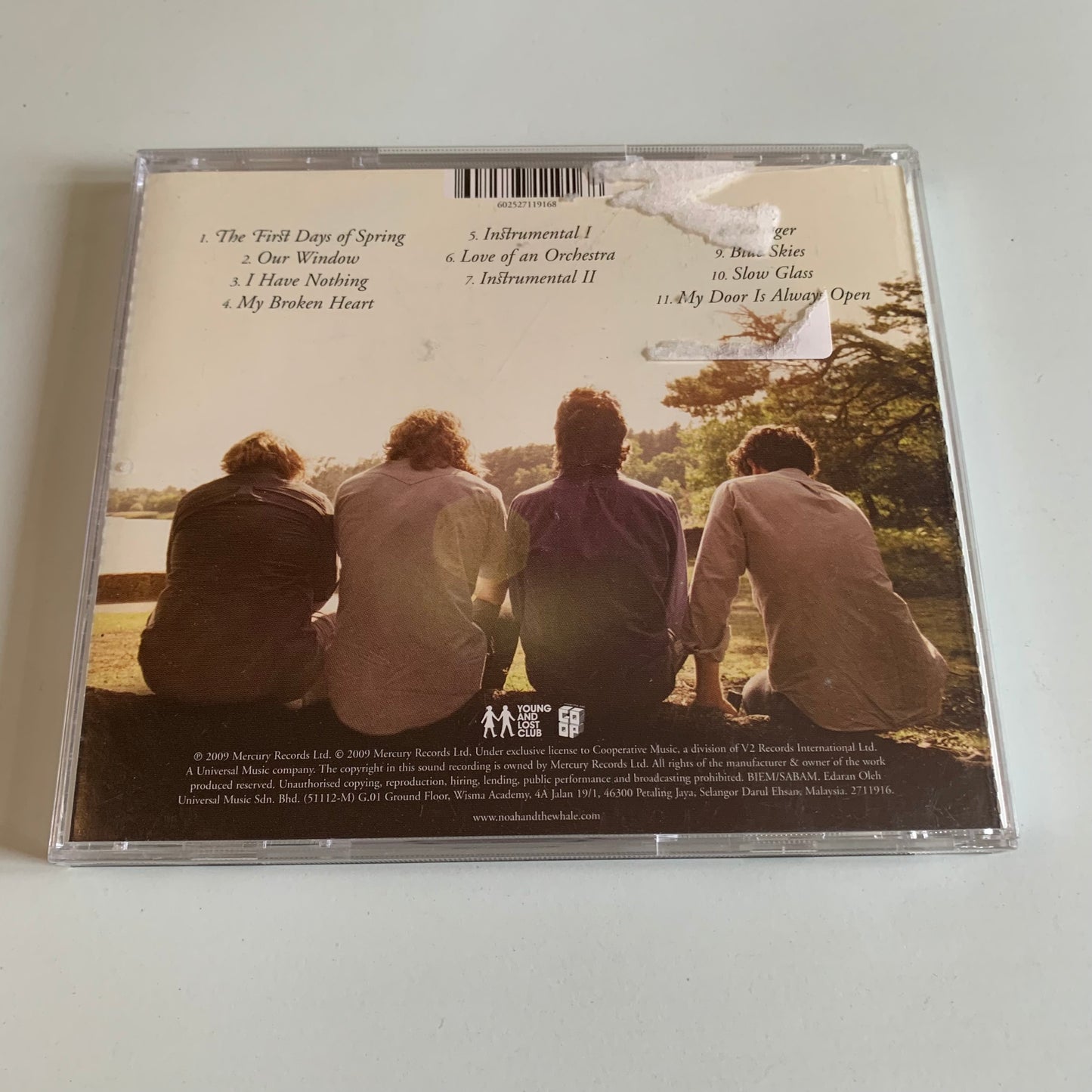 CD - Noah And The Whale - The First Days Of Spring - 2009 Occasion