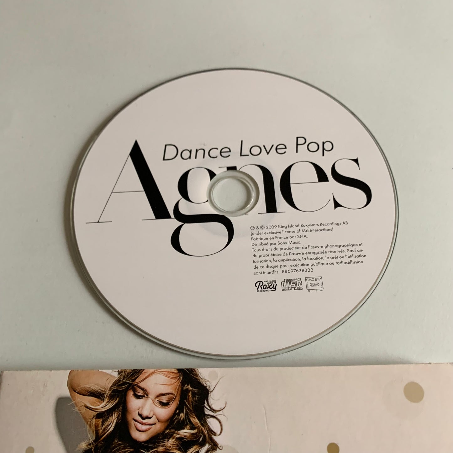 CD - Agnes - Dance Love Pop - 2010 Occasion