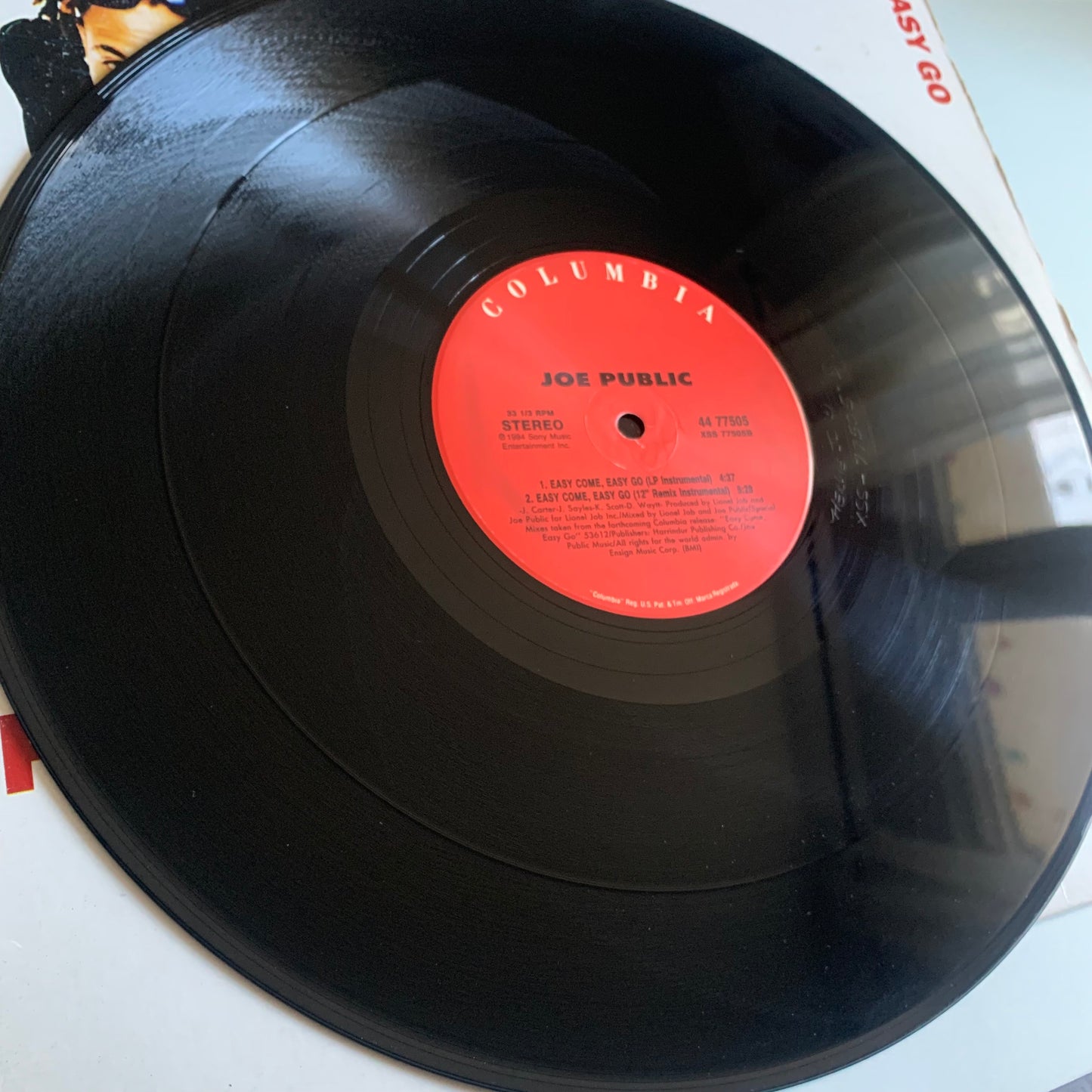 Joe Public - Easy Come, Easy Go - Single 1994