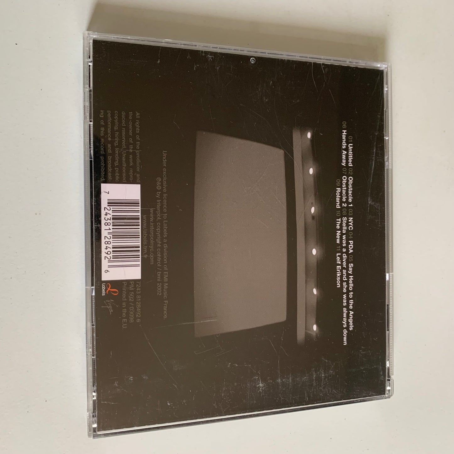 CD - Interpol - Turn On The Bright Lights - 2002 Occasion