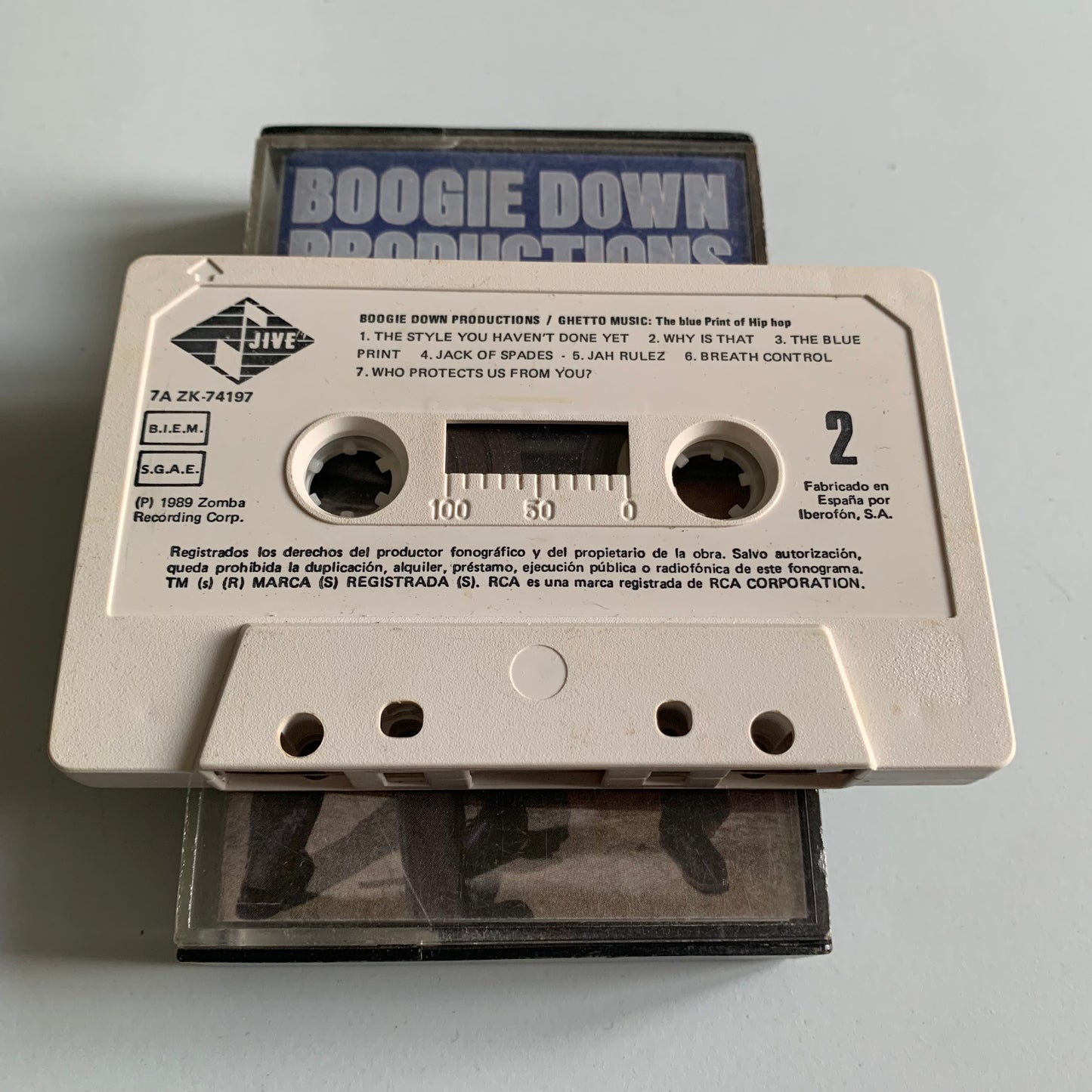 Boogie Down Productions - Ghetto Music: The Blueprint Of Hip Hop - 1989