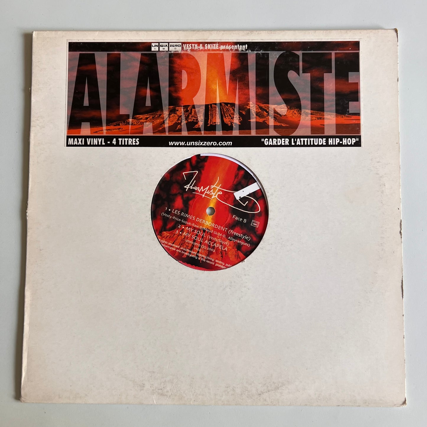 Vesty - Skizé - Alarmiste - Single 2002