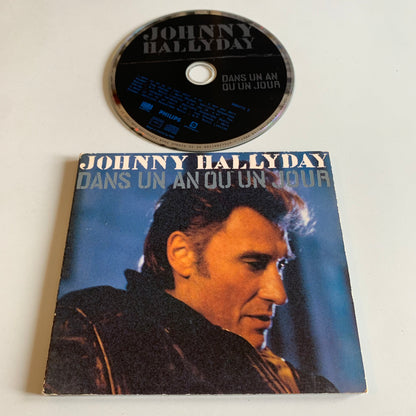 CD - Johnny Hallyday - Dans Un An Ou Un Jour - Single 1992 Occasion