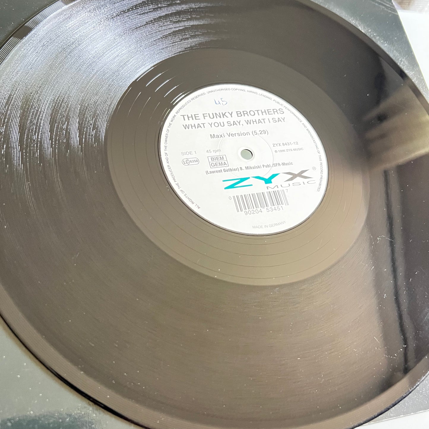 The Funky Brothers - What You Say, What I Say - Single 1996