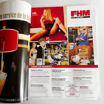 Magazine FHM - Patricia Kaas - Nº35 Juin 2002