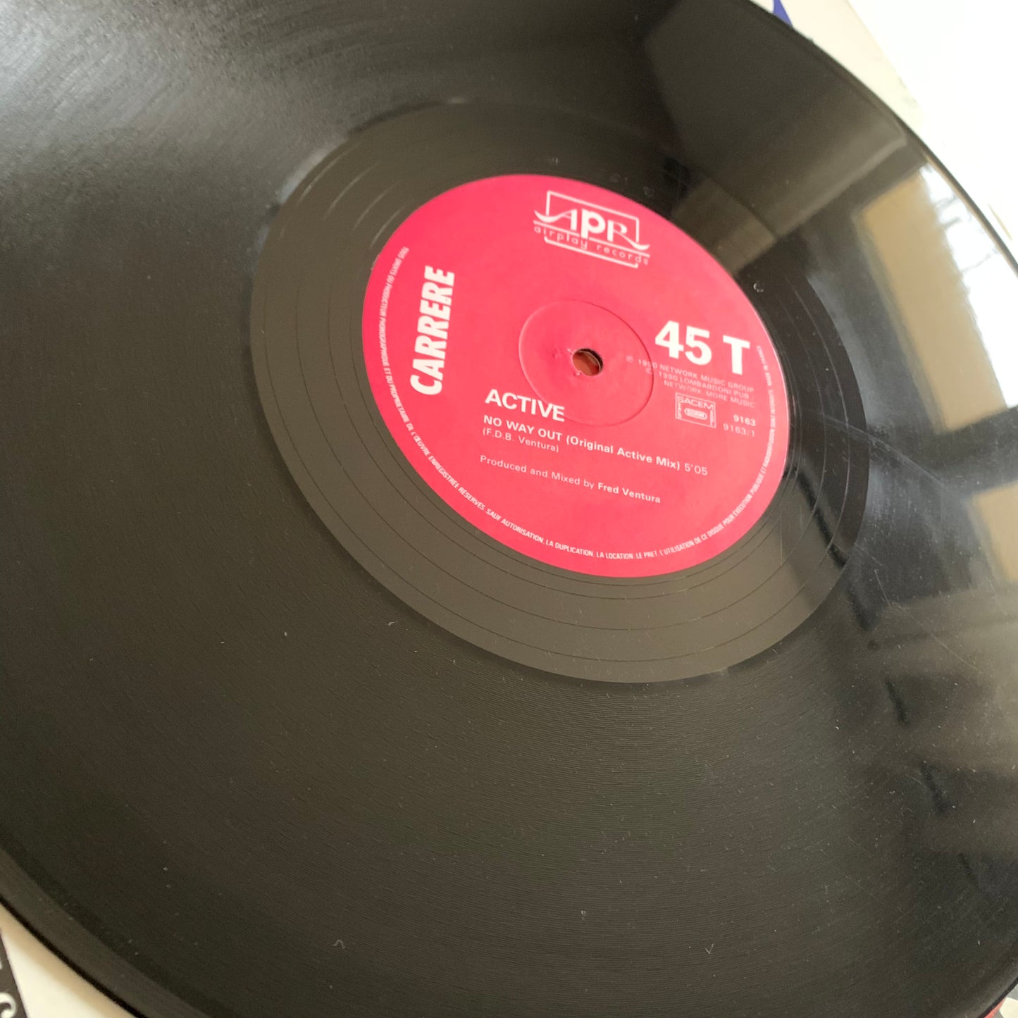 Active - No Way Out - Single 1990