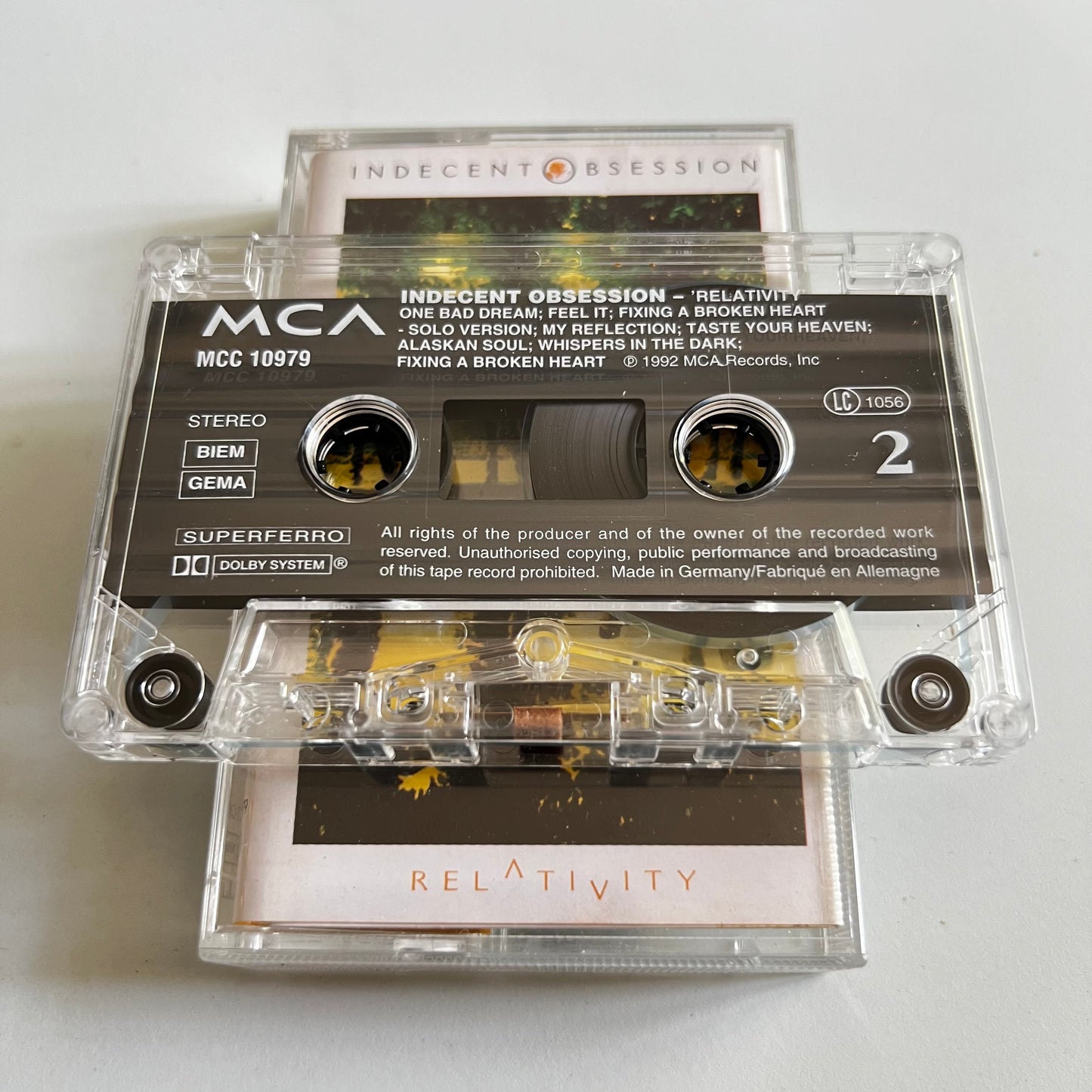 Indecent Obsession - Relativity - 1993